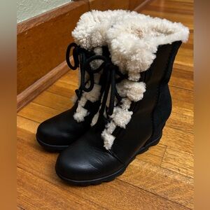 Sorel Joan of Arctic Wedge II Shearling Boots